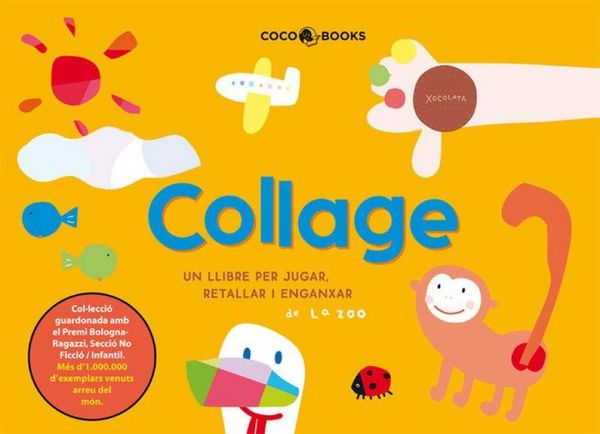 Produktbild: Collage, un llibre per a jugar, retallar i enganxar