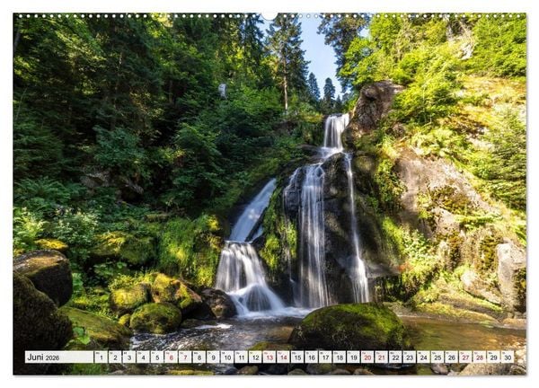 Produktbild: Urlaubsregion Schwarzwald (Wandkalender 2026 DIN A2 quer), CALVENDO Monatskalender