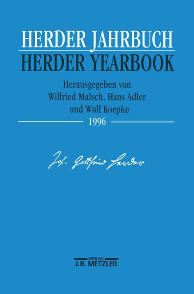 Produktbild: Herder-Jahrbuch / Herder Yearbook 1996