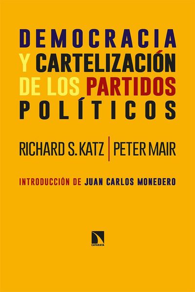 Produktbild: Democracia y cartelizaci&oacute;n de los partidos pol&iacute;ticos
