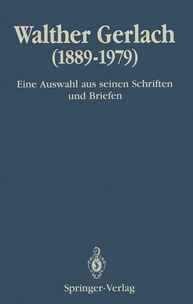 Produktbild: Walther Gerlach (1889&ndash;1979)