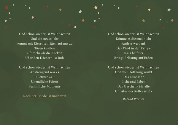 Produktbild: Segenspost zu Weihnachten