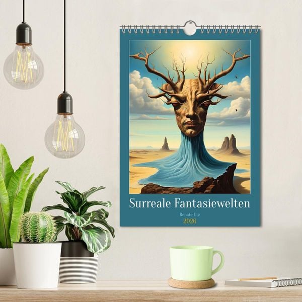 Produktbild: Surreale Fantasiewelten (Wandkalender 2026 DIN A4 hoch), CALVENDO Monatskalender