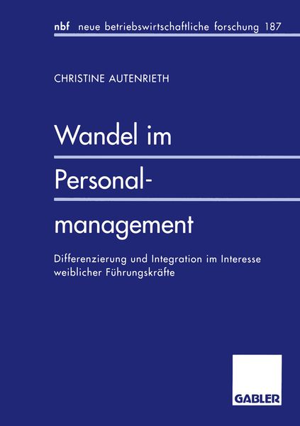 Produktbild: Wandel im Personalmanagement