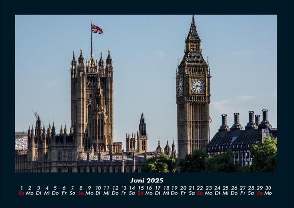 Produktbild: London - Impressionen 2025 Fotokalender DIN A4