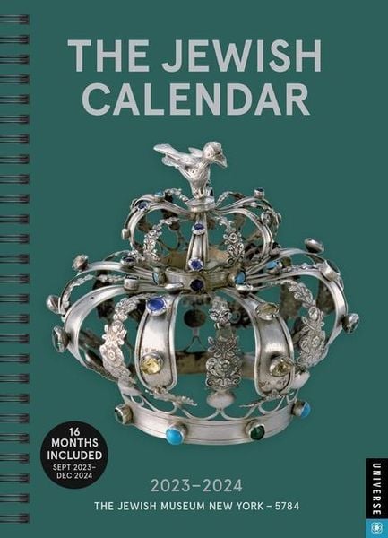 Produktbild: The Jewish Calendar 2023-2024 (5784) 16-Month Planner