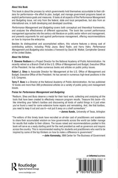 Produktbild: Performance Management and Budgeting