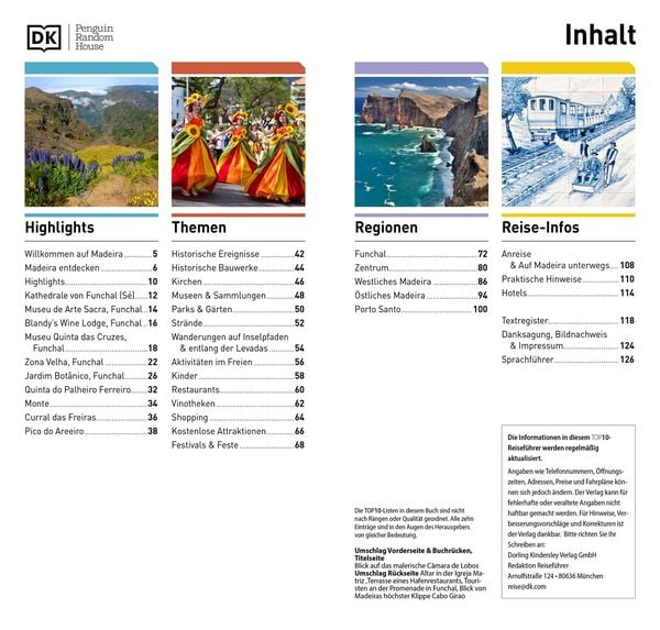 Produktbild: TOP10 Reisef&uuml;hrer Madeira