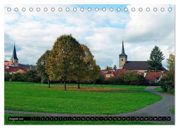 Produktbild: Schl&uuml;chtern 2026 (Tischkalender 2026 DIN A5 quer), CALVENDO Monatskalender
