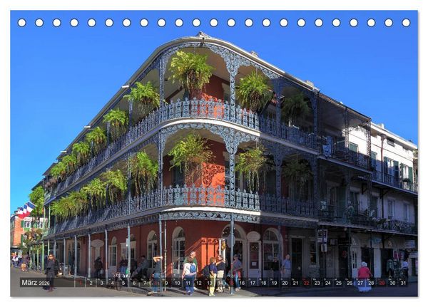 Produktbild: Grand Old South - Die S&uuml;dstaaten der USA (Tischkalender 2026 DIN A5 quer), CALVENDO Monatskalender