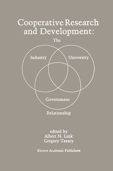 Produktbild: Cooperative Research and Development: The Industry&mdash;University&mdash;Government Relationship