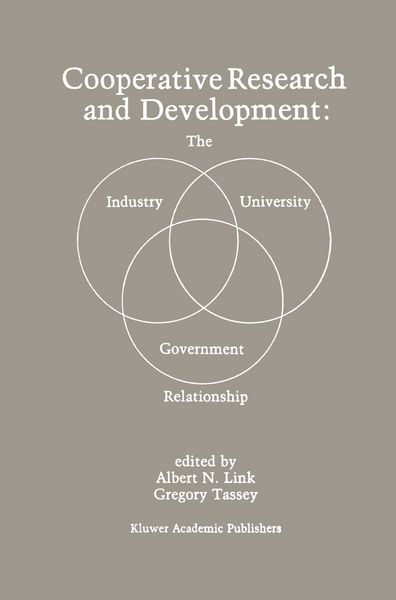 Produktbild: Cooperative Research and Development: The Industry&mdash;University&mdash;Government Relationship