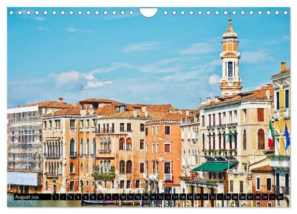 Produktbild: Besuch in Venedig (Wandkalender 2026 DIN A4 quer), CALVENDO Monatskalender