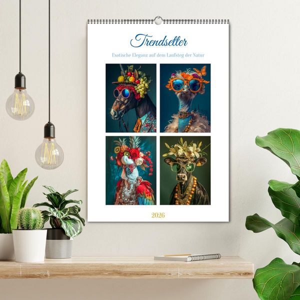 Produktbild: Trendsetter (Wandkalender 2026 DIN A2 hoch), CALVENDO Monatskalender