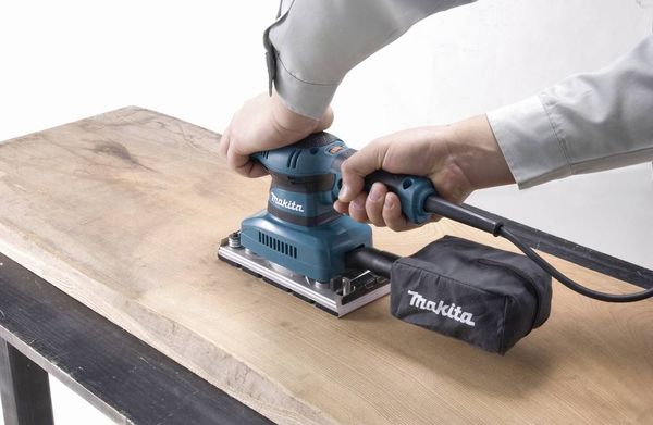 Produktbild: Makita BO3711J Schwingschleifer inkl. Koffer 190 W 93 x 185 mm