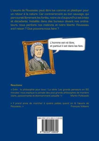 Produktbild: Rousseau en 60 minutes