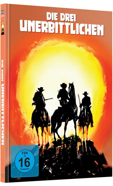 Produktbild: Die drei Unerbittlichen - Mediabook - Cover A - Limited Edition (Blu-ray+DVD)