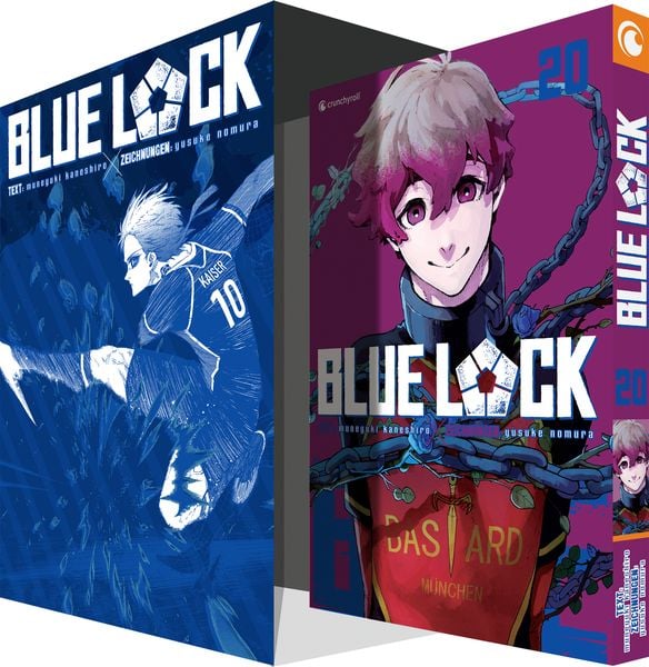 Blue Lock – Band 20 mit Sammelschuber, Taschenbuch von Yusuke Nomura, Pegasus Manga, 978-2-88951-624-7