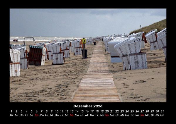 Produktbild: Nordsee 2026 Fotokalender DIN A3