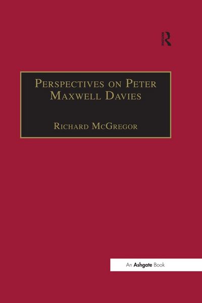 Produktbild: Perspectives on Peter Maxwell Davies