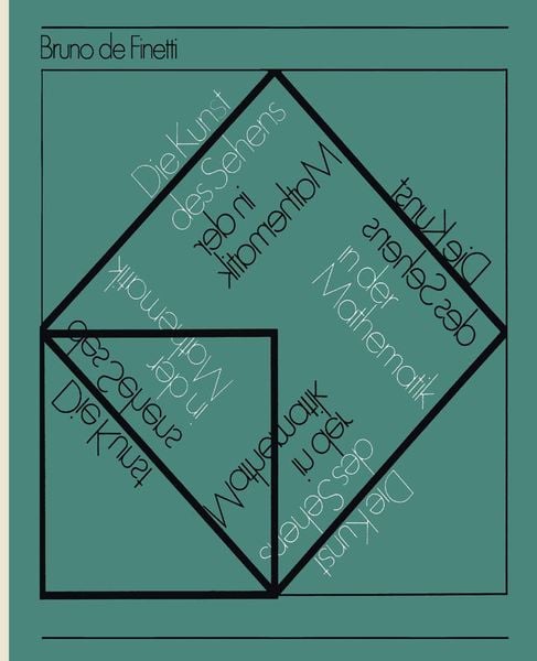 Produktbild: Die Kunst des Sehens in der Mathematik