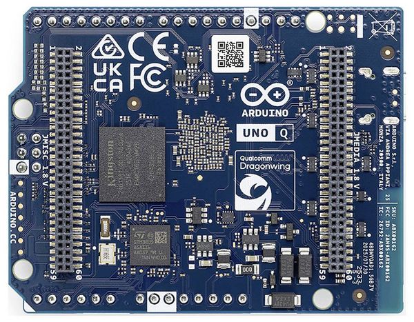 Produktbild: Arduino Uno Q ABX00162 (2GB / 16GB eMMC) 4 x 2.0GHz