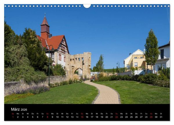 Produktbild: Ingelheim - Stadt des Rotweins und der Kaiserpfalz - Teil I (Wandkalender 2026 DIN A3 quer), CALVENDO Monatskalender