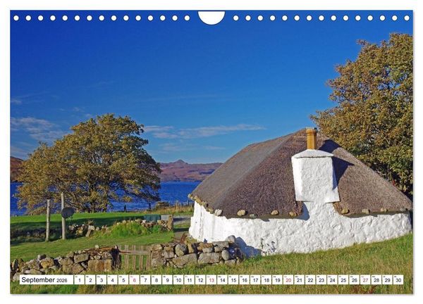 Produktbild: Schottland - Der Norden Gro&szlig;britanniens (Wandkalender 2026 DIN A4 quer), CALVENDO Monatskalender