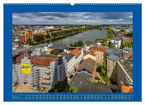 Produktbild: Schwerin - Wir sind Welterbe (hochwertiger Premium Wandkalender 2026 DIN A2 quer), Kunstdruck in Hochglanz