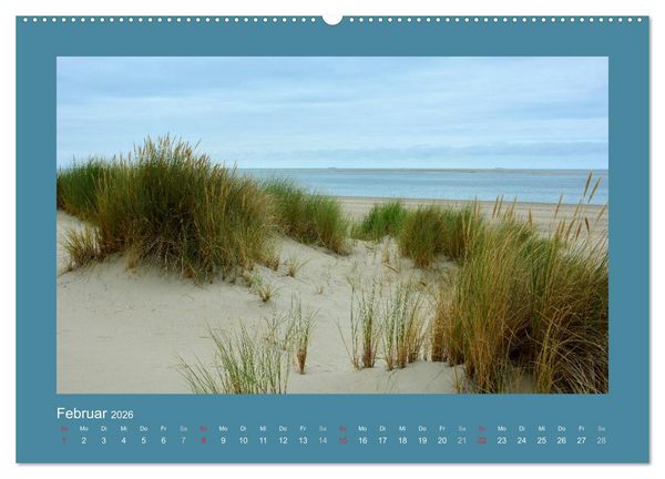Produktbild: Sandd&uuml;nen an der Nordsee in den Niederlanden (hochwertiger Premium Wandkalender 2026 DIN A2 quer), Kunstdruck in Hochglanz