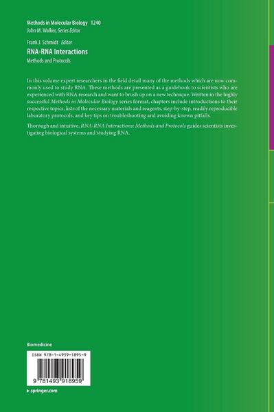 Produktbild: RNA-RNA Interactions