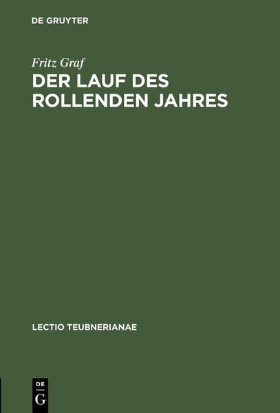Produktbild: Der Lauf des rollenden Jahres