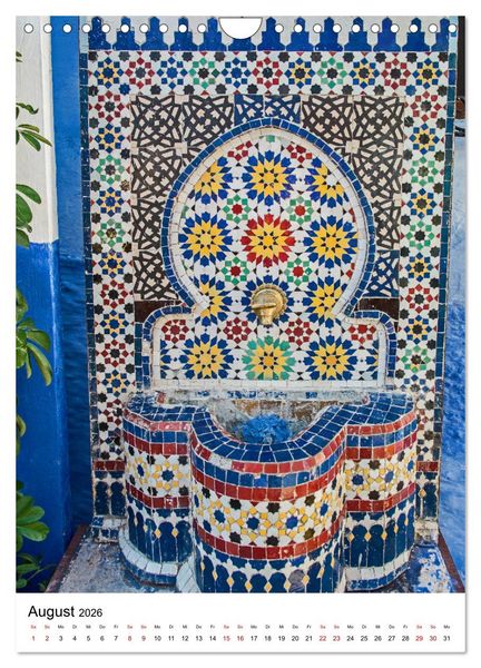Produktbild: Marokko - Chefchaouen (Wandkalender 2026 DIN A4 hoch), CALVENDO Monatskalender
