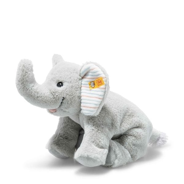 Steiff 242656 - Soft Cuddly Friends Floppy Trampili Elefant, hellgrau, 20 cm