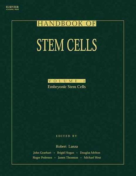 Produktbild: Handbook of Stem Cells, Two-Volume Set: Volume 1-Embryonic Stem Cells; Volume 2-Adult & Fetal Stem Cells with CDROM