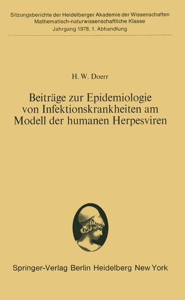 Produktbild: Beitr&auml;ge zur Epidemiologie von Infektionskrankheiten am Modell der humanen Herpesviren