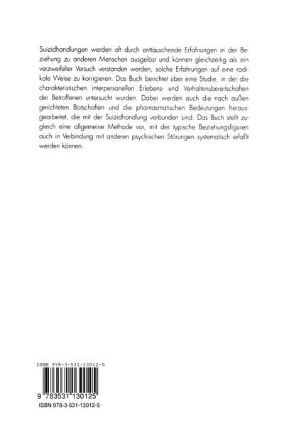 Produktbild: Suizidale Beziehungsmuster