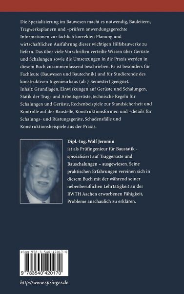 Produktbild: Ger&uuml;ste und Schalungen im konstruktiven Ingenieurbau