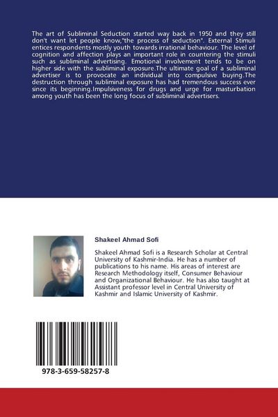 Produktbild: Subliminal Advertising and External Stimuli: A Theoretical Framework