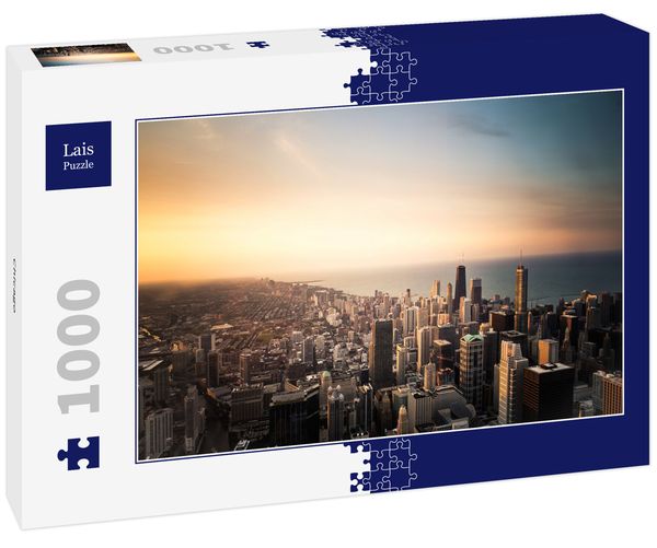Produktbild: Lais Puzzle Chicago 1000 Teile