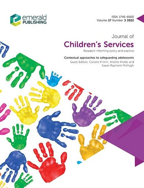 Produktbild: Contextual approaches to safeguarding adolescents