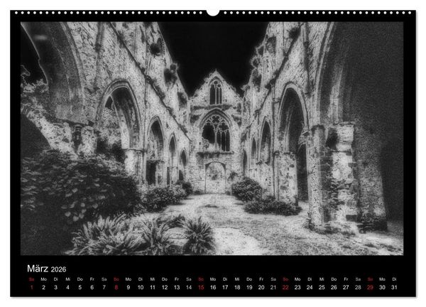 Produktbild: Mystische Orte 2026 (Wandkalender 2026 DIN A2 quer), CALVENDO Monatskalender