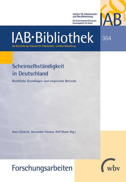 Produktbild: Scheinselbst&auml;ndigkeit in Deutschland