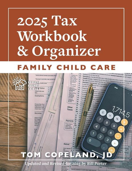 Produktbild: Family Child Care 2025 Tax Workbook and Organizer