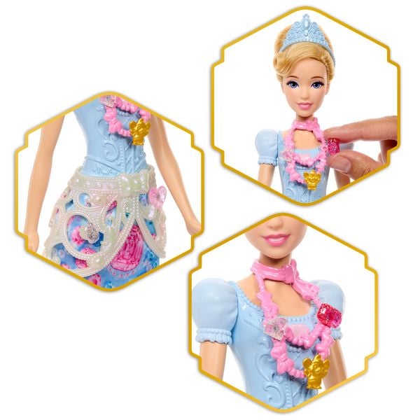 Produktbild: Disney Prinzessin Juwel Reveal Cinderella Puppe