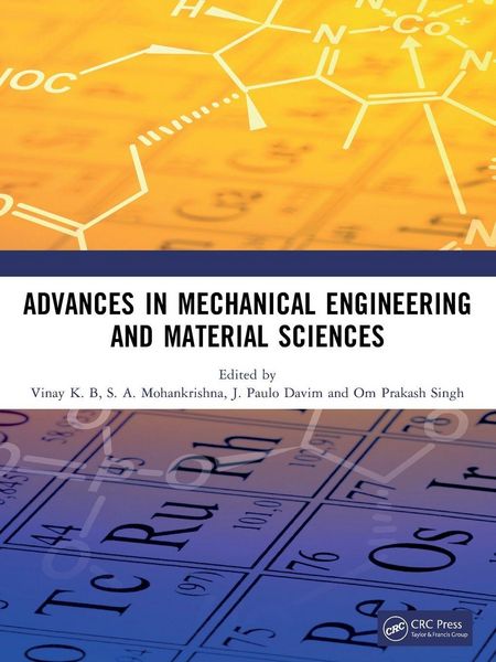 Produktbild: Advances in Mechanical Engineering and Material Sciences