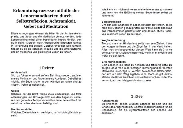 Produktbild: Lenormand Legesysteme f&uuml;r die Achtsamkeitspraxis