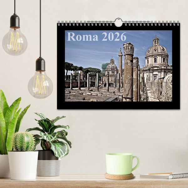 Produktbild: Roma (Wandkalender 2026 DIN A4 quer), CALVENDO Monatskalender