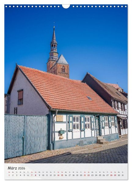 Produktbild: Tangerm&uuml;nde - Historische Altstadt an der Elbe (Wandkalender 2026 DIN A3 hoch), CALVENDO Monatskalender