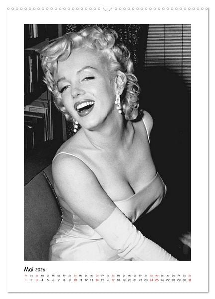 Produktbild: Marilyn Monroe. Weltstar und Sexsymbol (Wandkalender 2026 DIN A2 hoch), CALVENDO Monatskalender